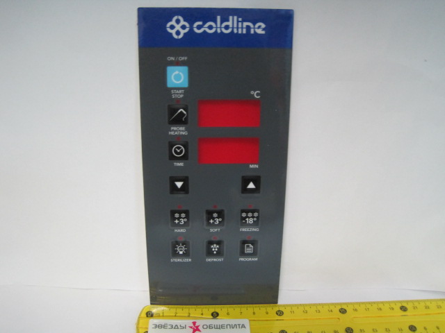 Накладка панели управления для шкафа шоковой заморозки Coldline