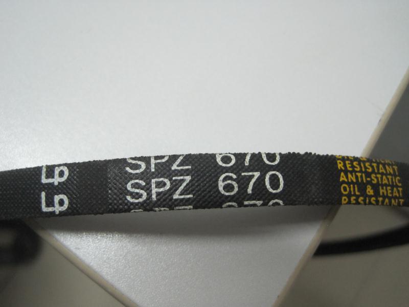 Ремень SPZ-670 для тестомеса STARFOOD DN10