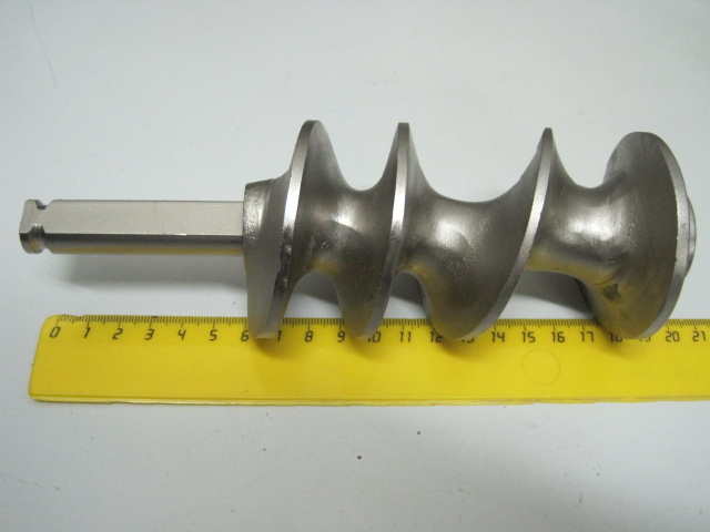 Шнек с винтом крепления мясорубки EVEREST TC22/TC22-2000 UNGER (лучевые ножи)