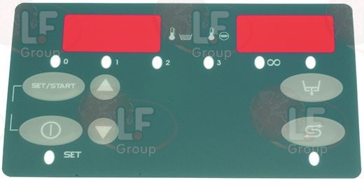 Накладка панели управления для посудомоечной машины Kromo