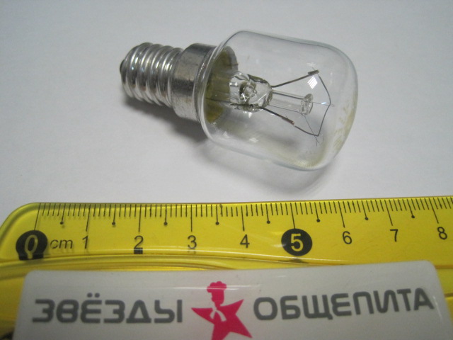 Лампа накаливания Е14 230Вольт