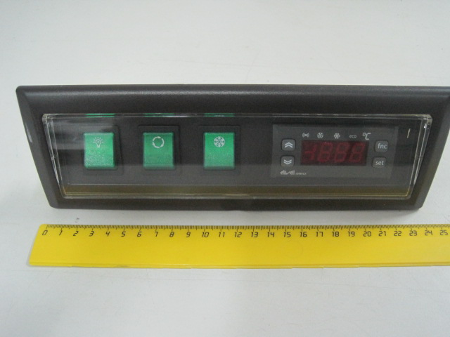 Панель с блоком управления и выключателями сборе для витрины Scaiola ERG 400